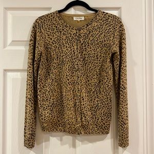 Leopard print Calvin Klein sweater